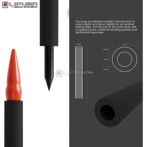 Marteau de réflexe neurologique professionnel à pointe précise pour tests de réflexes, instruments médicaux, prix de gros - Product Image 5
