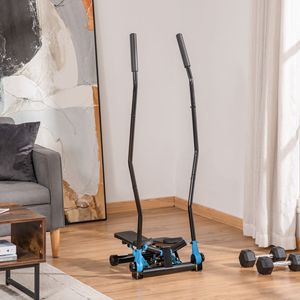 Bicicleta Estática con Manillar Ajustable y Pantalla LCD para Ejercicio Cardiovascular en Casa - Product Image 1