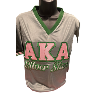   เสื้อซิลเวอร์สตาร์ ดรายฟิต เจอร์ซีย์ เสื้อกีฬาสีเงิน ระบายอากาศได้ดี แห้งเร็ว เหมาะสำหรับทีมกีฬา ชุดฝึกซ้อม ชุดกีฬา - Product Image 1
