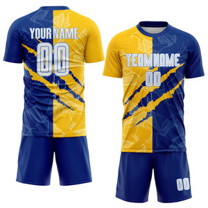 Tenues de football de qualité supérieure, ensembles de maillots et shorts de football professionnels, personnalisez votre design, uniformes de football respirants pour hommes - Product Image 2
