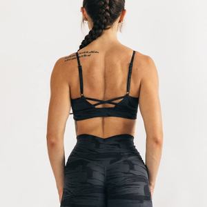 <b>Women</b> Sports Bra <b>Compression</b> Fit High Support Fitness Yoga Workout Cotton Seamless Custom Logo <b>Top</b> - Product Image 3
