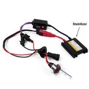 2 ampoules Xénon HID 9006/HB4 3500LM 8000K AC 35W pour phares et feux de brouillard, faisceau bas/haut, remplacement pour feux de route - Product Image 2