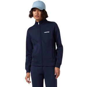 Women Full Zip Stand Collar Tracksuit With <b>Trousers</b> Casual <b>Training</b> Outfit Straight Leg Active Set Wholesale Custom Clothing Set - Product Image 4