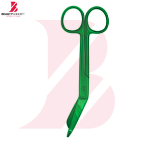 Ciseaux chirurgicaux Lister 5,5 pouces, couleur verte, robustes, en acier inoxydable, pour infirmières, ciseaux de traumatologie, utilisation en premiers secours - Product Image 2