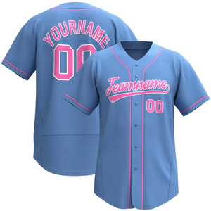 2026 Best Quality Stitched 100% <b>Polyester</b> and Cotton Baseball Team Customizable Winter Jersey Front Logo Sporty Outdoor - Product Image 3
