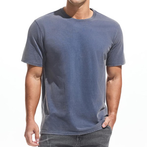 เสื้อยืดพรีเมียมขายส่งสำหรับผู้ชาย ผ้าฝ้าย 100% ทรงเข้ารูป พร้อมโลโก้สั่งทำ พิมพ์ลายดิจิตอล เสื้อยืดผู้ชาย - Product Image 5