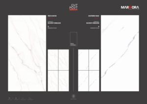 Carreaux de porcelaine brillants de qualité supérieure, format 600x1200, grand format, pour projets d'aménagement intérieur modernes et commerciaux. - Product Image 5