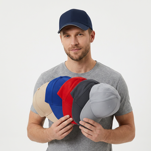 Casquette de baseball unisexe à 6 panneaux, couleur unie, ajustement réglable, chapeau décontracté pour adultes, à porter en toutes saisons, tissu sergé, matière polyester - Product Image 2