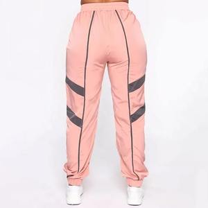 Custom <b>Women</b> <b>Windbreaker</b> Tracksuit Two Piece Set Contrast Panel Sportswear Half Zip Crop Jacket and Cargo Jogger Pants - Product Image 4