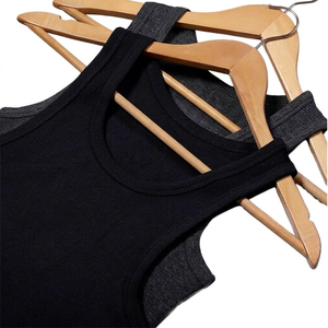 เสื้อกล้ามผู้ชาย ระบายอากาศ แห้งเร็ว เป็นมิตรกับสิ่งแวดล้อม ผ้าสแปนเด็กซ์/คอตตอน สำหรับออกกำลังกาย ใส่ลำลอง ใส่หน้าร้อน ขายส่ง - Product Image 1