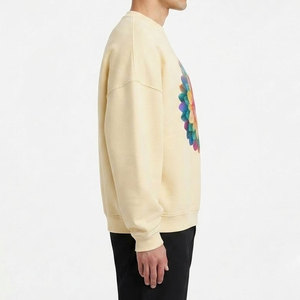 Sweat-shirt épais pour homme en molleton chaud, col rond, coupe confortable, idéal pour le quotidien, l'hiver et les activités de plein air - Product Image 4