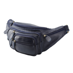 HOT SALE 100% Genuine COWHIDE LeatherJacket Waist Bag OEM Factory Customize Travel Bag by <b>Maximize</b> Wear - Product Image 2