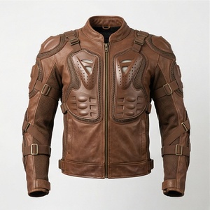 Veste de moto en cuir véritable pour homme de qualité supérieure, nouvelle arrivée, vestes de moto d'hiver, protections amovibles, personnalisables - Product Image 1