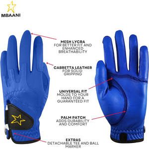 Gants de golf Cabretta Elite pour hommes, taille unique universelle - Product Image 3