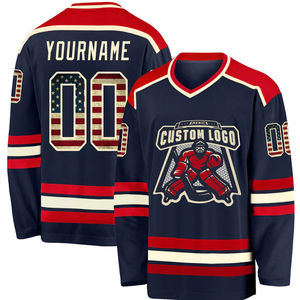 Uniformes de Hockey sobre Hielo Totalmente Bordados al por Mayor de Alta Calidad - Product Image 2