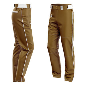 Custom Sublimated <b>Piping</b> Baseball Pants Slim Fit Softball Uniform Trousers OEM ODM Manufacturer - Product Image 6