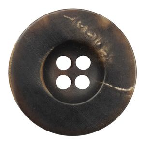 Custom Handmade Buffalo Horn Button Blanks/ Buffalo <b>Black</b> Color Eco-Friendly Button Classic Genuine Buffalo Horn Buttons - Product Image 3