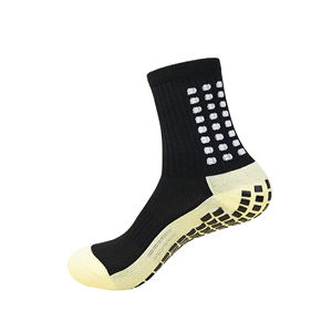 Chaussettes de football antidérapantes personnalisées de haute qualité, en coton, avec impression en silicone et caoutchouc, antidérapantes, pour le sport, le football, les athlètes, pour hommes - Product Image 3