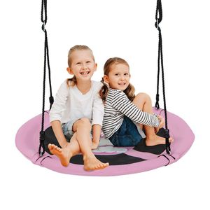 Altalena da Giardino Regolabile con Design Rotondo - Product Image 1