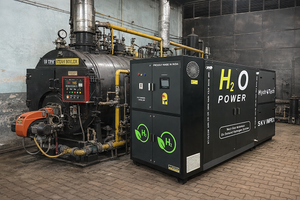Générateur d'hydrogène HHO industriel pour la combustion des chaudières à vapeur - Product Image 3