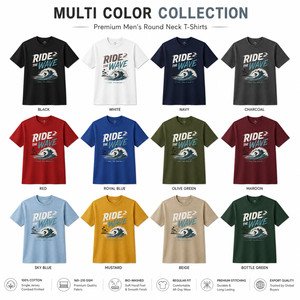 Camiseta de Manga Corta para Hombre, Color Verde Oliva, Cuello Redondo, Corte Regular, Diseño de Letras Estampadas con Transferencia Térmica, Ropa Casual, 100% Algodón - Product Image 3
