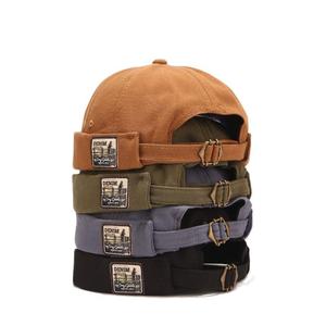 RAO CRAFT EXPORTS Customizable Unisex Outdoor Digital Printed Docker Beanie <b>Cap</b> 6 Panel <b>Brimless</b> Rolled Cuff Side Woven Logo - Product Image 5