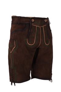 Nouveau 2024 oktobarfest haute qualité herren damen kurz trachten lederhosen - okoberfest shorts-bavarois - Product Image 6