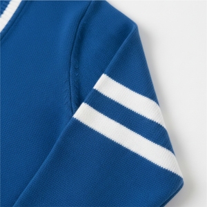 Make Your Custom Good Quality V-Neck for Sorority/Fraternity/Schools/Colleges/Universities Logo Knitted <b>Cardigans</b> <b>Sweaters</b> - Product Image 4