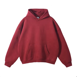 Sweat-shirts et sweats à capuche unisexes surdimensionnés de haute qualité en coton molletonné respirant imprimé, fabriqués au Pakistan - Product Image 2