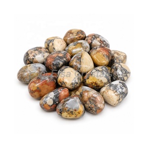 Pierre roulée de jaspe Maligony Chakra, cristal de guérison naturel poli, pierre de poche, vente en gros, fabricant, exportateur, fournisseur - Product Image 1