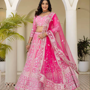 Lehenga Choli pour femmes, vêtements ethniques traditionnels, faible MOQ, vente en gros à bas prix, stock disponible, livraison rapide, fabricant OEM, marque privée - Product Image 1