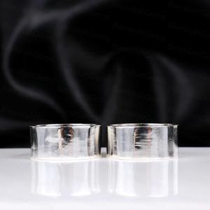 925 Sterling <b>Silver</b> Wide Band Minimalist Thick Plain <b>Silver</b> <b>Rings</b> Jewelry High Polished Unisex Cigar Band <b>Ring</b> For Wholesale - Product Image 6