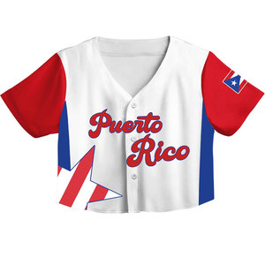 Maillot de baseball personnalisé pour femme avec logo d'équipe, nom et numéro, en polyester respirant - Product Image 4