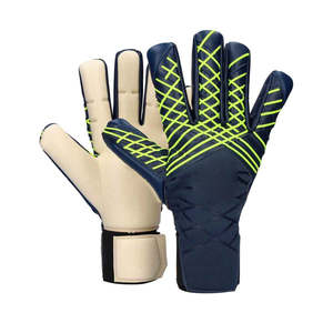 Adult Youth Professional Soccer Goalkeeper Gloves <b>Full</b> Finger Non <b>Slip</b> Latex Hook Loop Quick Drying Super Grip Custom Protective - Product Image 1