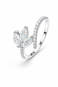 Anillo de Moissanita en Plata de Ley 92.5 KLSR-11996 - Product Image 1