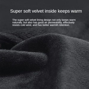 Gants d'hiver tactiles en cuir marron respirants et écologiques, longueur poignet, chauds, pour usage extérieur décontracté et sportif LW-WGS-0001 - Product Image 5