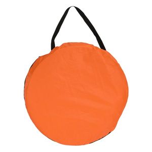 Tenda Doccia/Bagno Portatile Pop-Up Arancione per 1-2 Persone, Riparo da Campeggio con Spogliatoio e Area Cambio Vestiti - Product Image 4