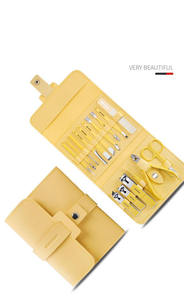 Ensemble de manucure et pédicure haut de gamme, de qualité supérieure, fabriqué sur mesure en acier inoxydable léger, avec emballage personnalisé - Product Image 4