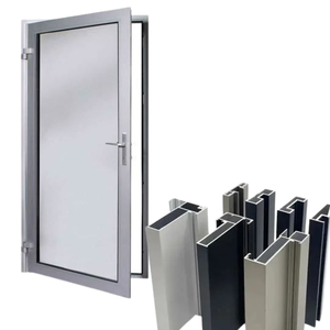 Profils en alliage d'aluminium gris série 6000 pour portes - Product Image 3