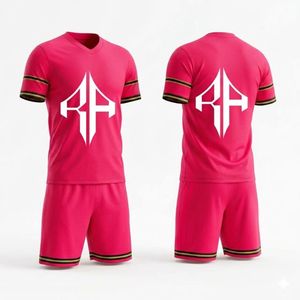 Uniforme de Fútbol Personalizado de Manga Corta para Hombre, 2026, Calidad Premium, Transpirable, Secado Rápido, 100% Poliéster, Logotipo Personalizado, Verano, OEM - Product Image 1
