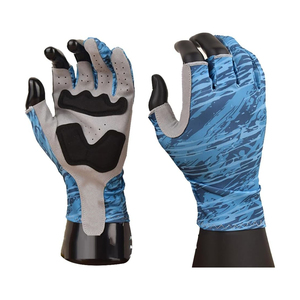 Half <b>Finger</b> Waterproof Nylon/Spandex Unisex Outdoor Sports Fishing <b>Gloves</b> with Sun Protection and Cheap Price Wholesale - Product Image 1