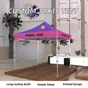 Tienda portátil de marca personalizada Easy-Up Canopy <span class=keywords><strong>para</strong></span> exposición de automóviles Proveedor Publicidad Imprimir Venta promocional en pancartas - Product Image 3