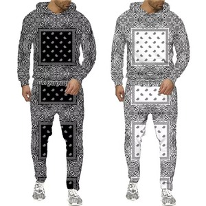 Winter Vintage Hooded Multi Color Men Women <b>Tracksuit</b> Set Sublimation Print Hoodie Pants Hip Hop <b>Couple</b> Streetwear 100% - Product Image 3