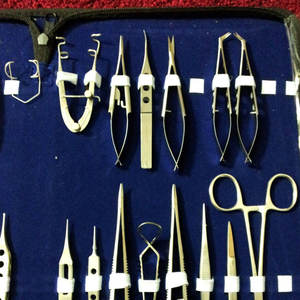 Kit de Instrumentos Quirúrgicos Oftálmicos, Juego de Microcirugía Ocular, Pinzas, Herramientas Completas para Cirugía Ocular, Uso Hospitalario, Autoclavables - Product Image 6