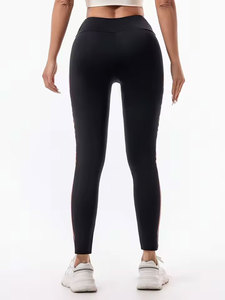 Leggings de yoga de cintura alta para mujer 2026, pantalones deportivos transpirables y delgados con efecto levantacola, mallas de entrenamiento con control de abdomen para correr - Product Image 3