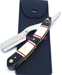 Maquinillas de afeitar personalizadas de acero inoxidable para hombre, maquinilla de afeitar recta, precio de fábrica, maquinilla de afeitar - Product Image 1