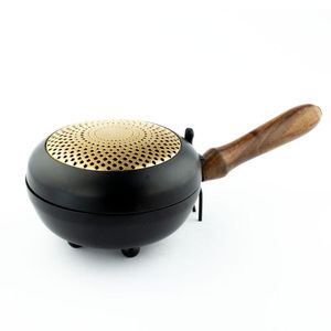 Brûleur d'encens, brûleur de loban avec poignée, brûleur de dhoop dhuni, brûleur de sambrani dhoop pour la maison, le bureau, le temple et la prière - Product Image 6