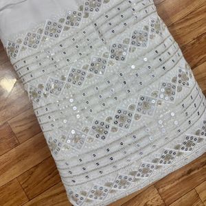 Tissu brodé de qualité supérieure pour vêtements de mode féminine, vêtements de créateurs, robes de soirée, kaftans, abayas, vêtements de mariée - Product Image 2