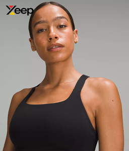 เสื้อชั้นในกีฬาโยคะคุณภาพสูงสำหรับผู้หญิง XEEP รุ่น XC-SB-164 แบบเรียบง่าย ระบายอากาศได้ดี สายปรับได้ แผ่นรองถอดออกได้ รองรับได้ดีเยี่ยม แห้งเร็ว - Product Image 3