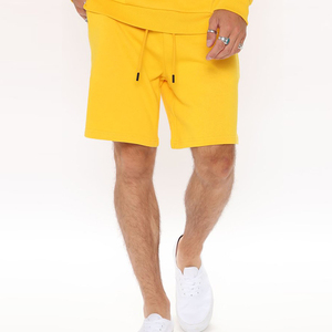 Pantalones Cortos Deportivos Casuales de Verano para Hombre, Nueva Moda, Color Sólido, Algodón y Lino, Transpirables, Delgados, con Cordones, Estilo Informal - Product Image 1